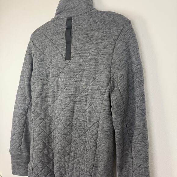 Lululemon Womens Forever Warm Quilted Quilted 1/4 Zip Pullover Sweatshirt 4 - Picture 7 of 9